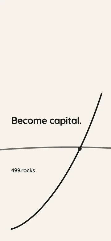 Become capital wallpaper — horizon style, black on bone
