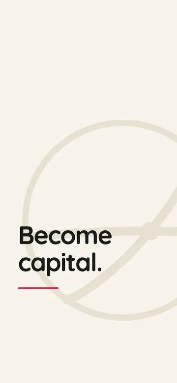 Become capital wallpaper — mark watermark style, light